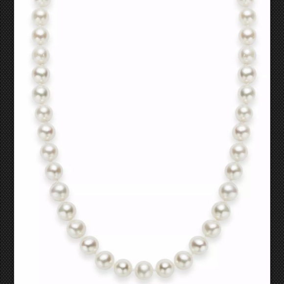 18” Cultured Pearl Necklace, From Macy’s BNIB - Picture 4 of 7